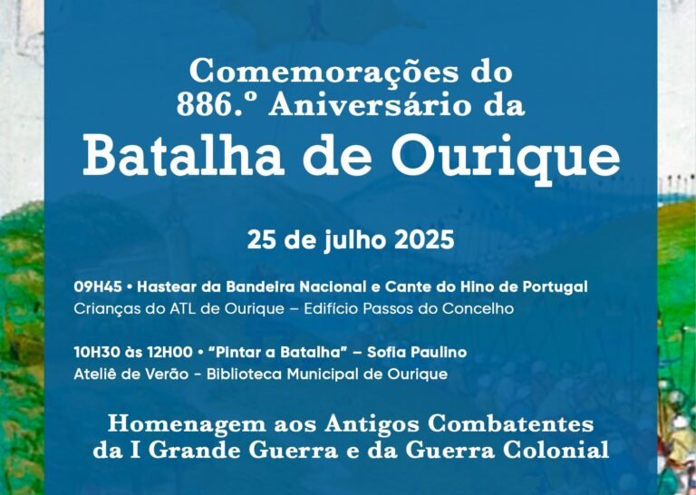 Ourique celebra 886 Anos da Batalha que firmou Portugal com homenagens e atividades culturais