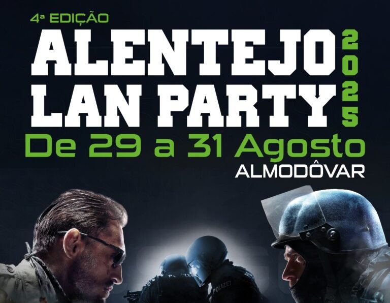 Almodôvar acolhe 4ª Edição da Alentejo LAN Party 2025 de 29 a 31 de agosto
