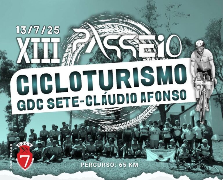 Castro Verde: XIII Passeio de Cicloturismo GDC Sete – Cláudio Afonso sai hoje para a estrada