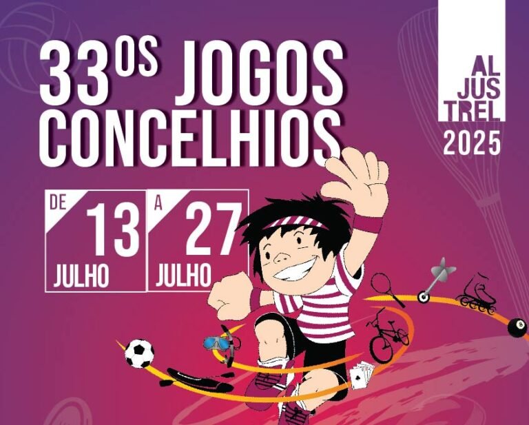 33.ª edição dos Jogos Concelhios de Aljustrel arranca este domingo