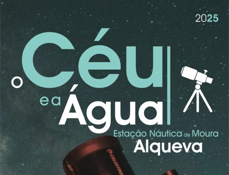 Estação Náutica de Moura – Alqueva recebe, no próximo dia 25 de julho, a iniciativa “O Céu e a Água”