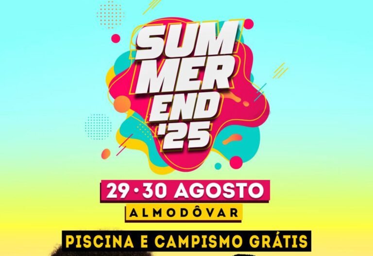 Almodôvar Encerra Verão com o “Summer End ’25” – Dois dias de música e animação