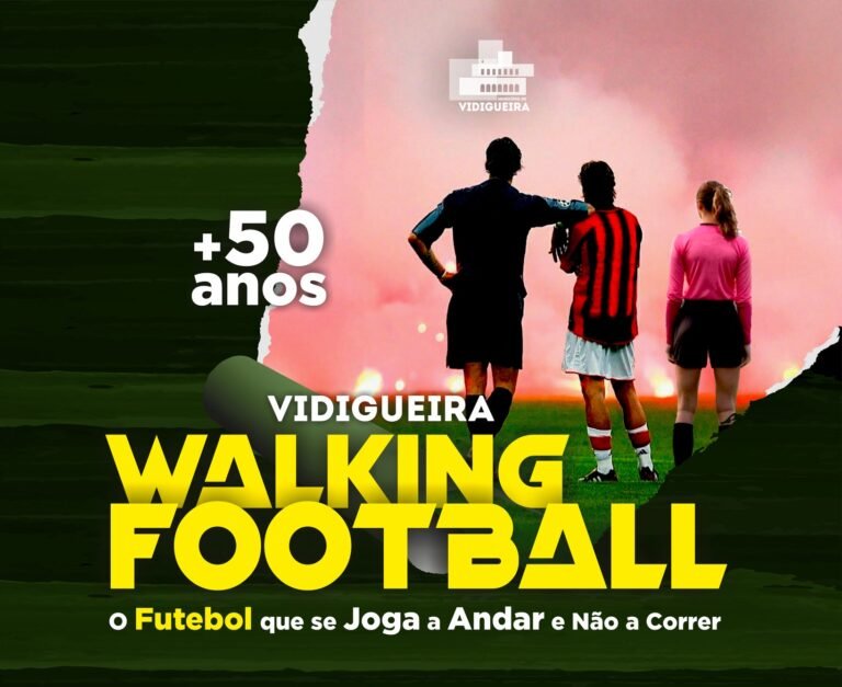 Vidigueira lança equipa de Walking Football para maiores de 50 anos