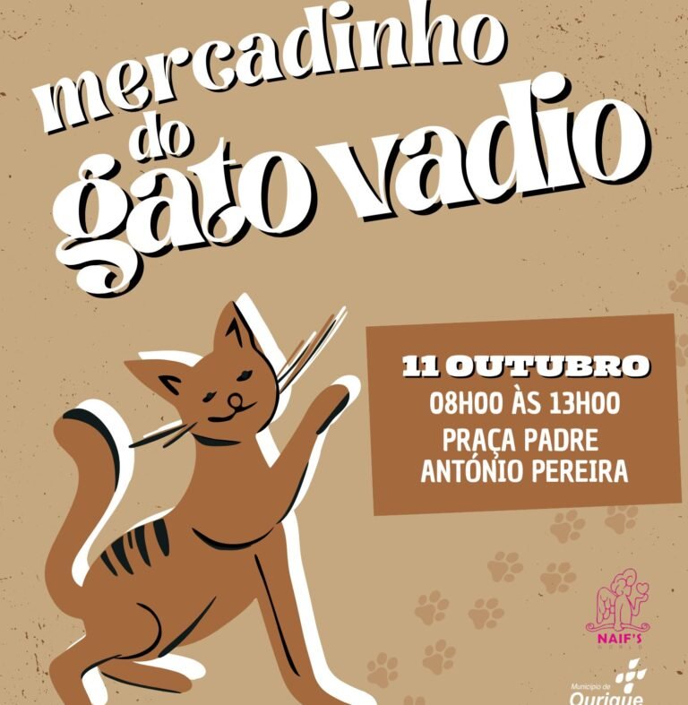 Ourique recebe mais uma edição do “Mercadinho do Gato Vadio” este sábado