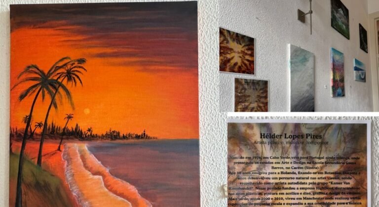 Hélder Elcides Lopes Pires apresenta exposição artística em Beja