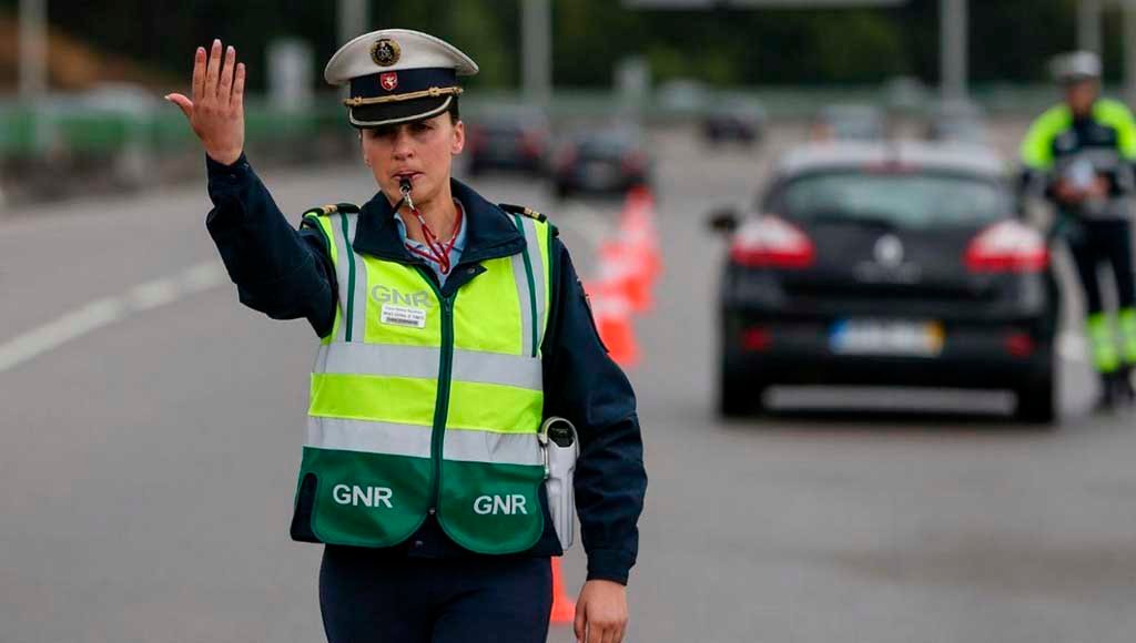 GNR de Beja detetou 219 infrações rodoviárias e 43 acidentes de viação entre 19 e 25 de janeiro