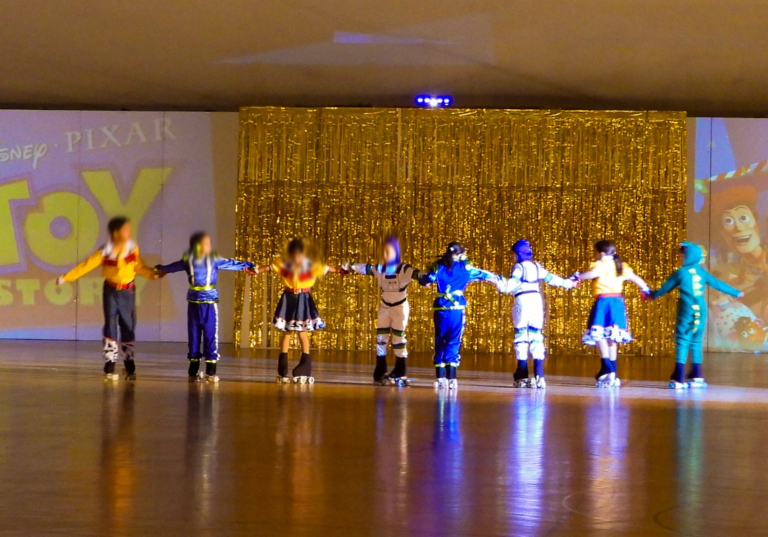 Espetáculo de Patinagem Artística encantou público no Parque Desportivo de Serpa