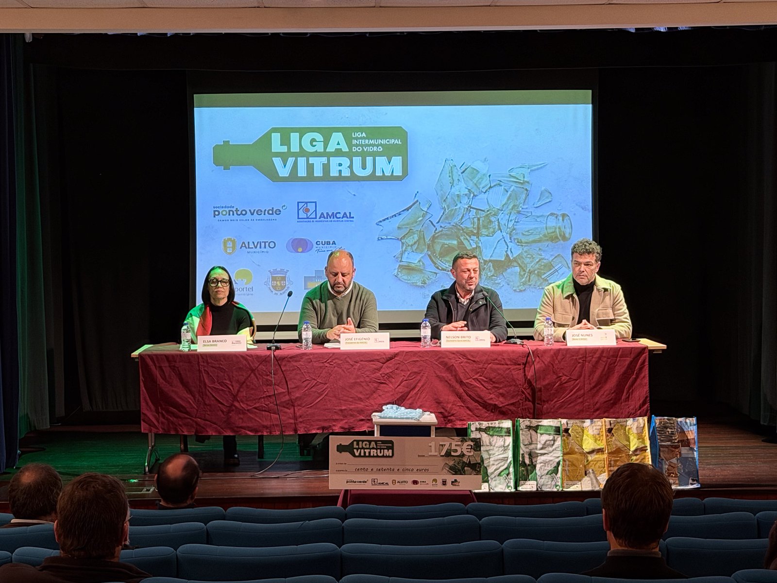 Liga Vitrum termina em Alvito com aumento de 5% na recolha seletiva de vidro no Alentejo Central