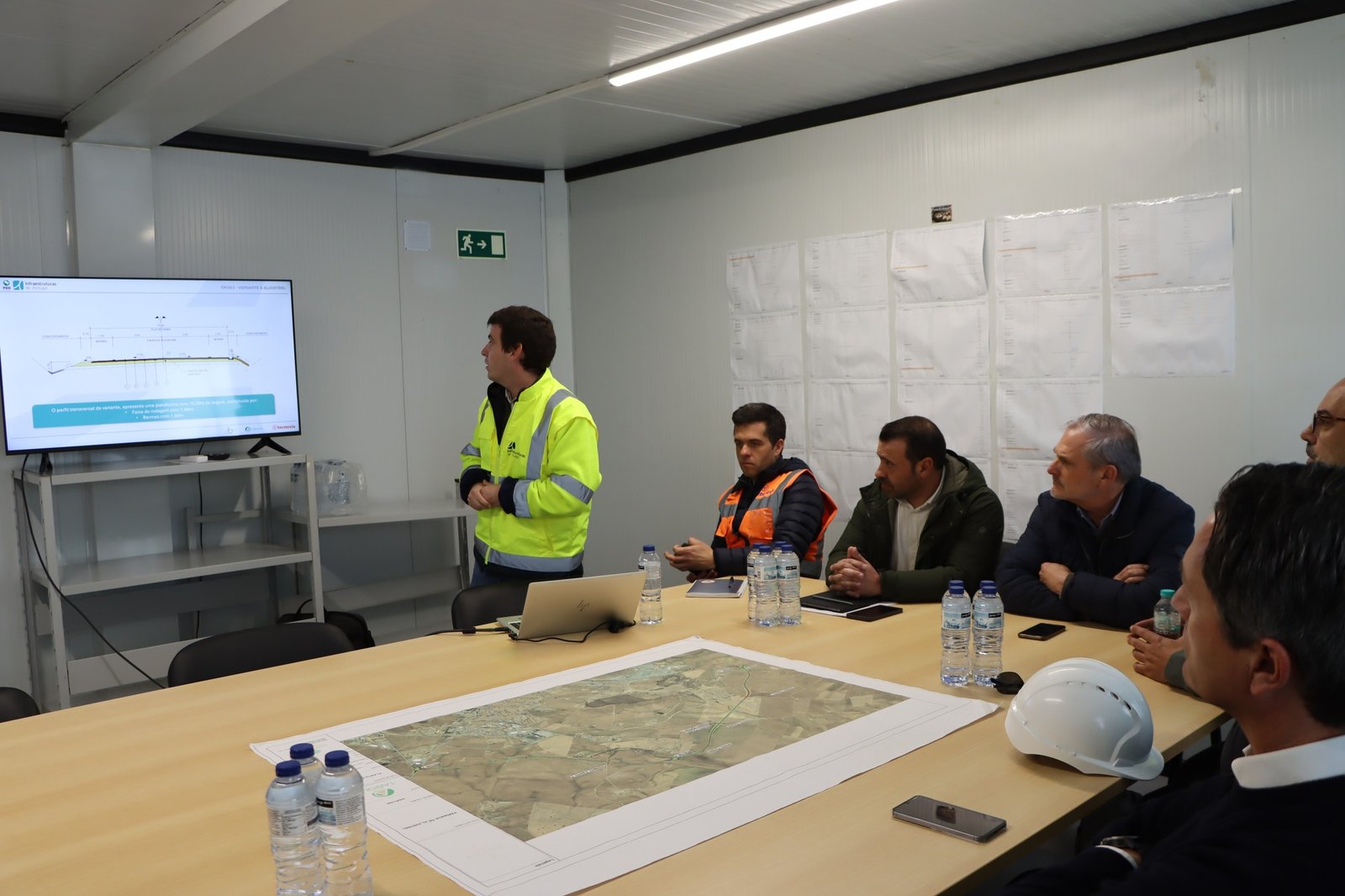 Obra da Variante de Aljustrel decorre a bom ritmo e deverá ficar concluída no final de março