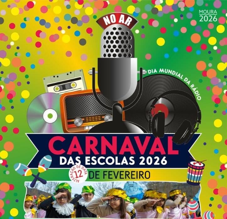 Dia Mundial da Rádio é o tema do Carnaval das Escolas de Moura, que sai hoje à rua