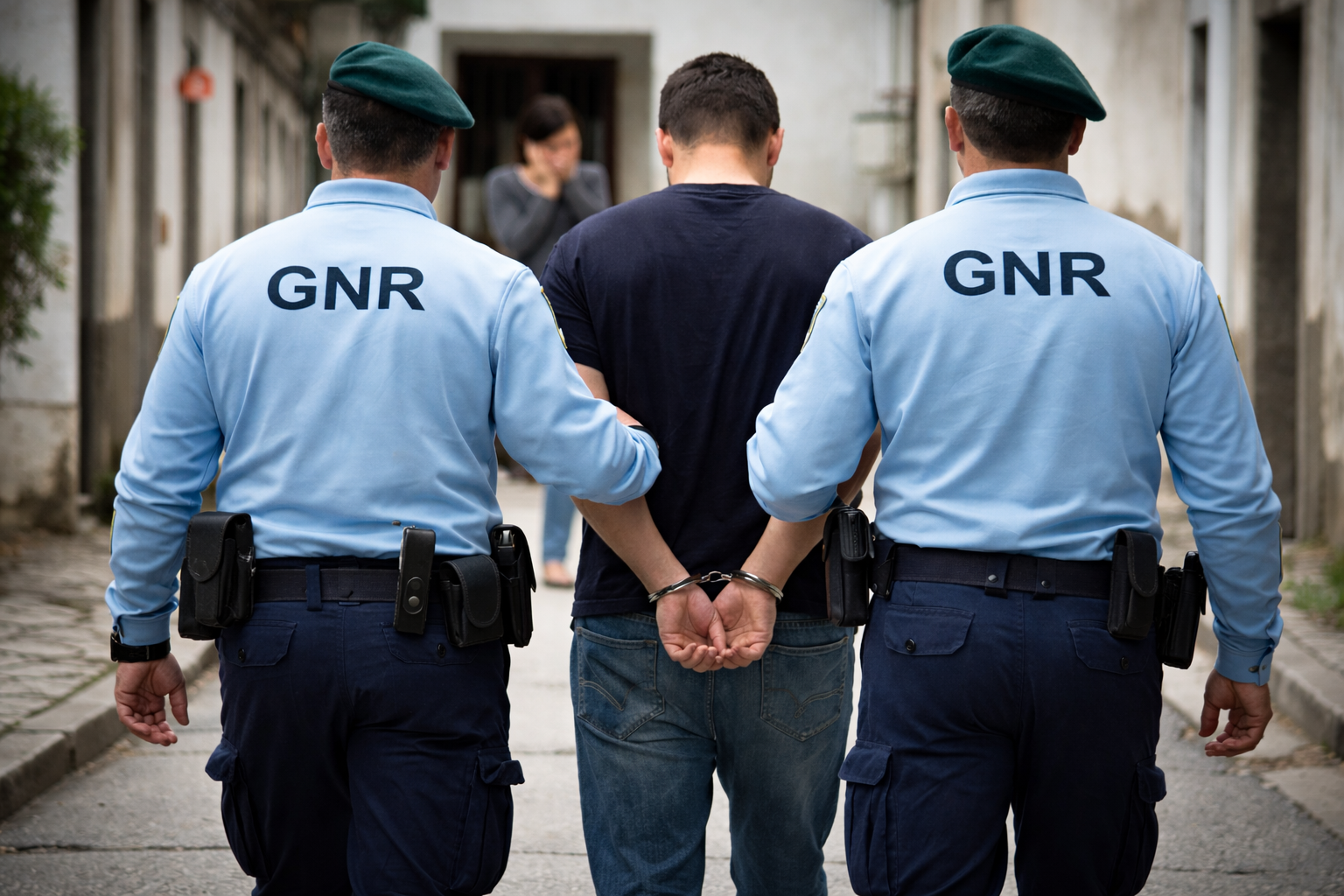 Homem detido em Serpa por violência doméstica fica em prisão preventiva