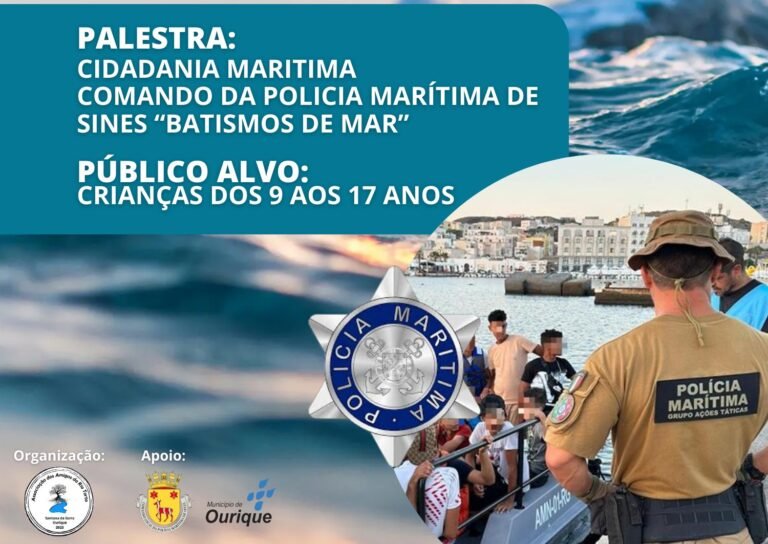 Ourique promove “Cidadania Marítima” para sensibilizar jovens durante as férias da Páscoa