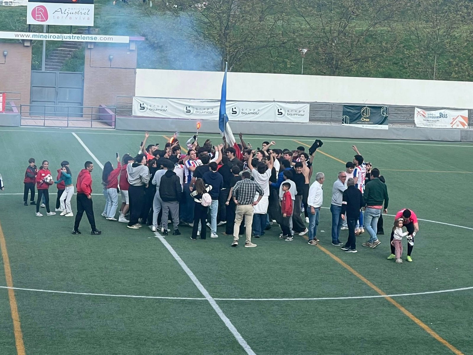 O Mineiro Aljustrelense é campeão distrital da 1ª divisão da AF Beja