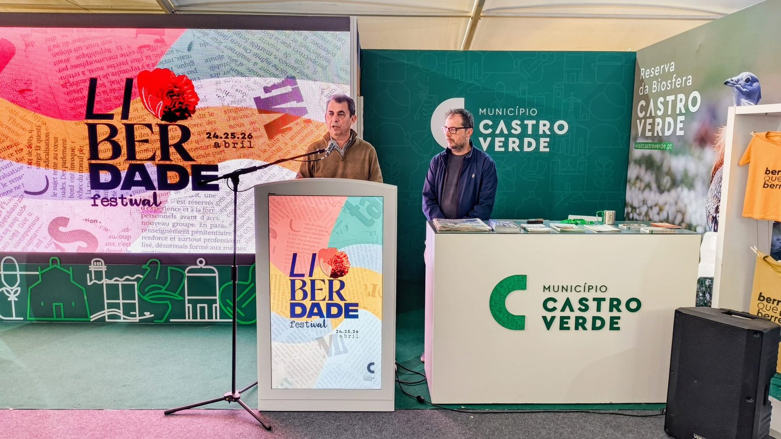 Castro Verde apresentou esta tarde o Festival da Liberdade (Com vídeo)