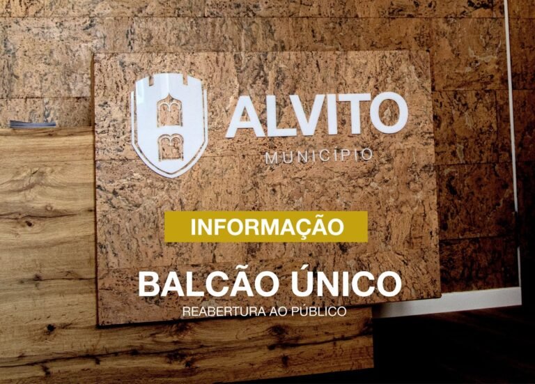Balcão Único de Alvito reabre hoje ao público em instalações renovadas
