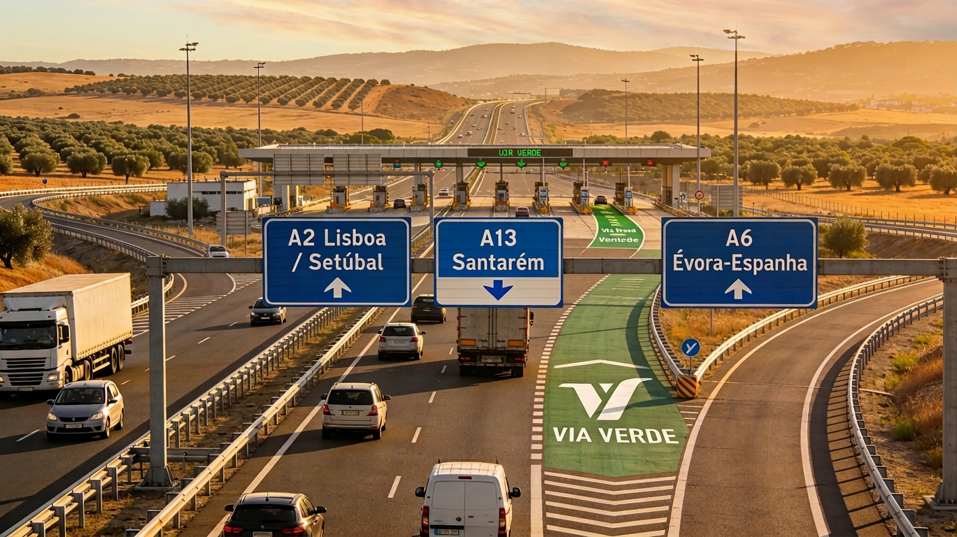 Formulário para pedir isenção de portagens nos troços da A2 e da A6 “só fica disponível amanhã”, segundo a Via Verde