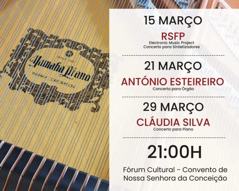 Almodôvar: Cláudia Silva leva piano ao Convento de Nossa Senhora da Conceição