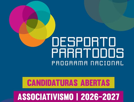 PNDpT – Programa Nacional de Desporto para Todos – Associativismo – 2026-2027 – tem candidaturas abertas
