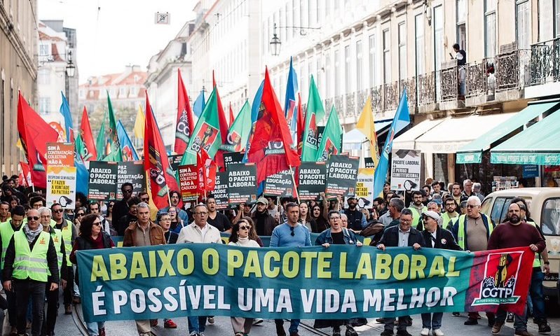 CGTP promove manifestação contra o Pacote Laboral que condicionará escolas e serviços públicos nesta sexta-feira