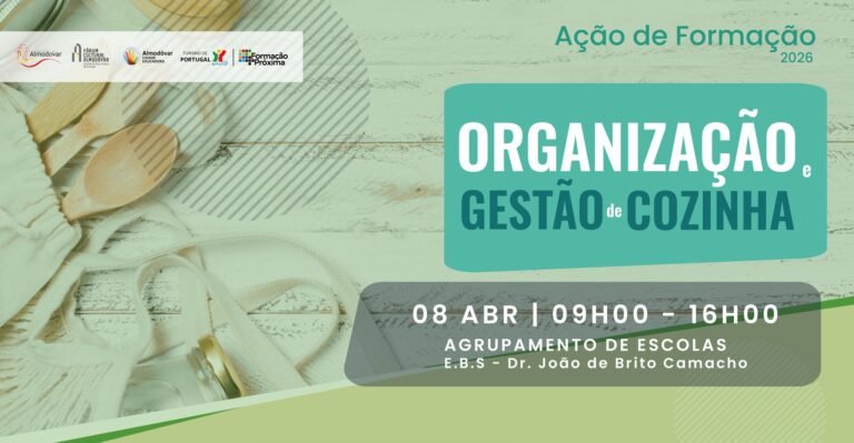 Almodôvar promove ação de formação em organização e gestão de cozinha