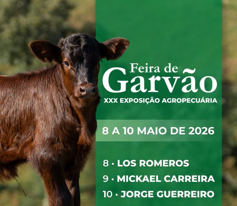 Feira de Garvão regressa em maio com música, tradição e Exposição Agropecuária