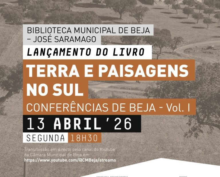 “Terra e Paisagens no Sul” apresentado hoje na Biblioteca municipal de Beja