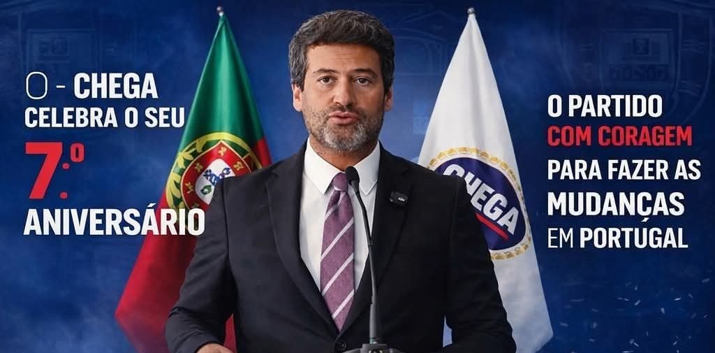 Distrital de Beja do CHEGA assinala 7.º aniversário do partido com críticas ao sistema político