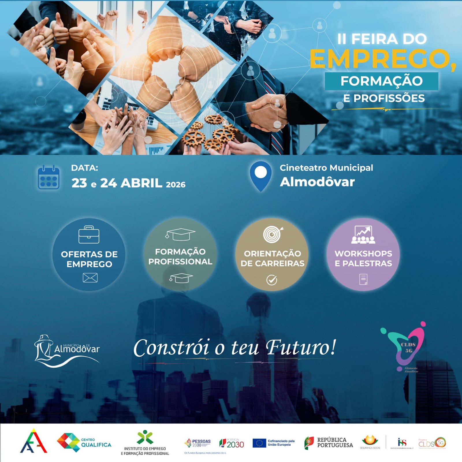 Termina hoje a II Feira do Emprego, Formação e Profissões em Almodôvar