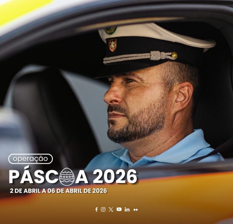 GNR reforça fiscalização nas estradas com Operação “Páscoa 2026”