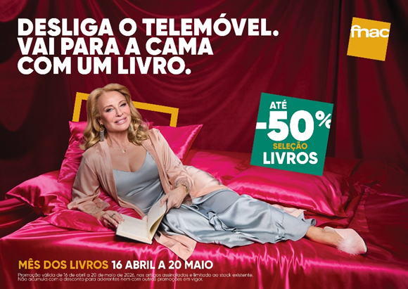 FNAC desafia portugueses a trocar ecrãs por livros no “Mês dos Livros”