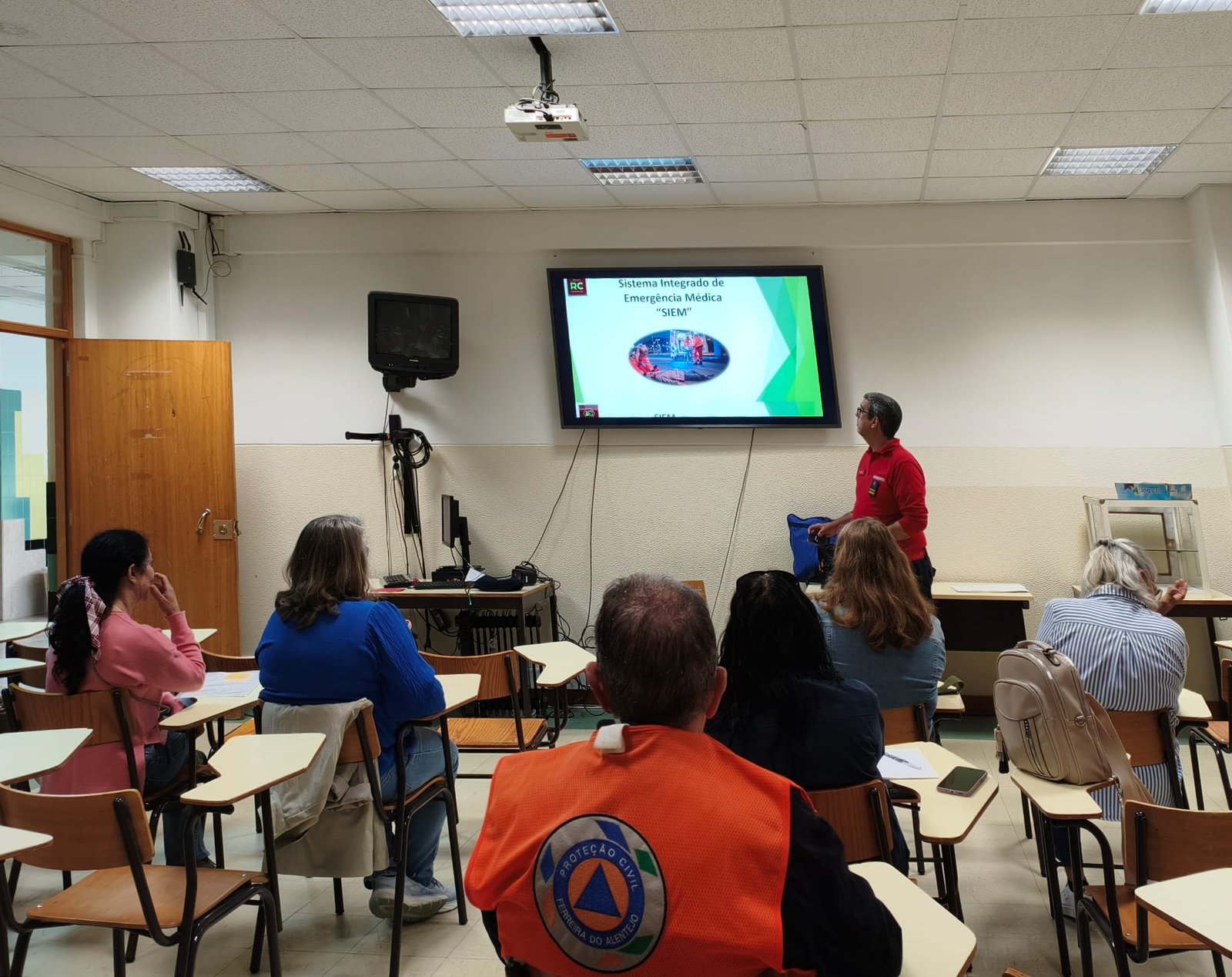 Proteção Civil promoveu workshop de Suporte Básico de Vida em Ferreira do Alentejo
