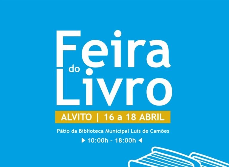 Feira do Livro chega a Alvito de 16 a 18 de abril na Biblioteca Municipal