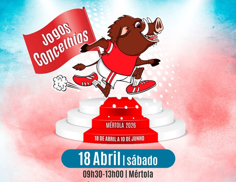 Mértola dá o pontapé de saída para os Jogos Concelhios 2026 já este sábado