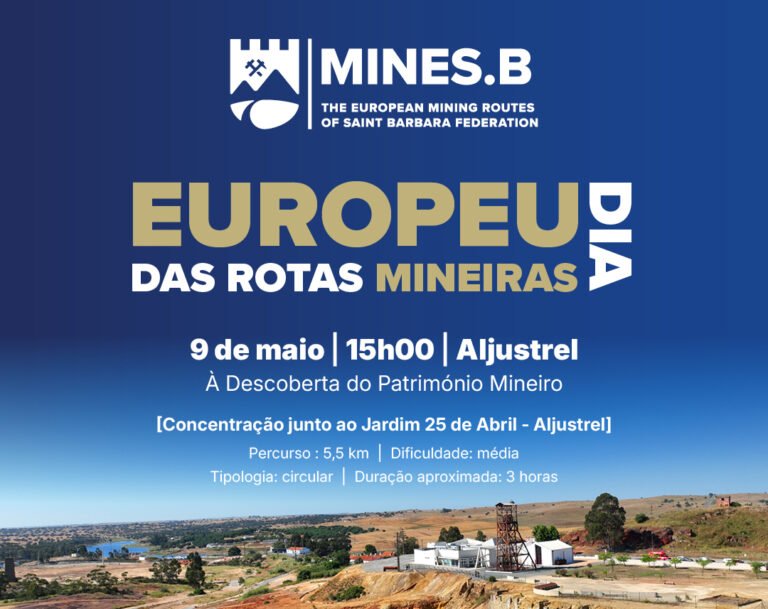 Aljustrel assinala Dia Europeu das Rotas Mineiras com caminhada e partilha de memórias