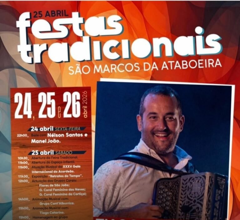 Festas de São Marcos da Ataboeira regressam com três dias de animação