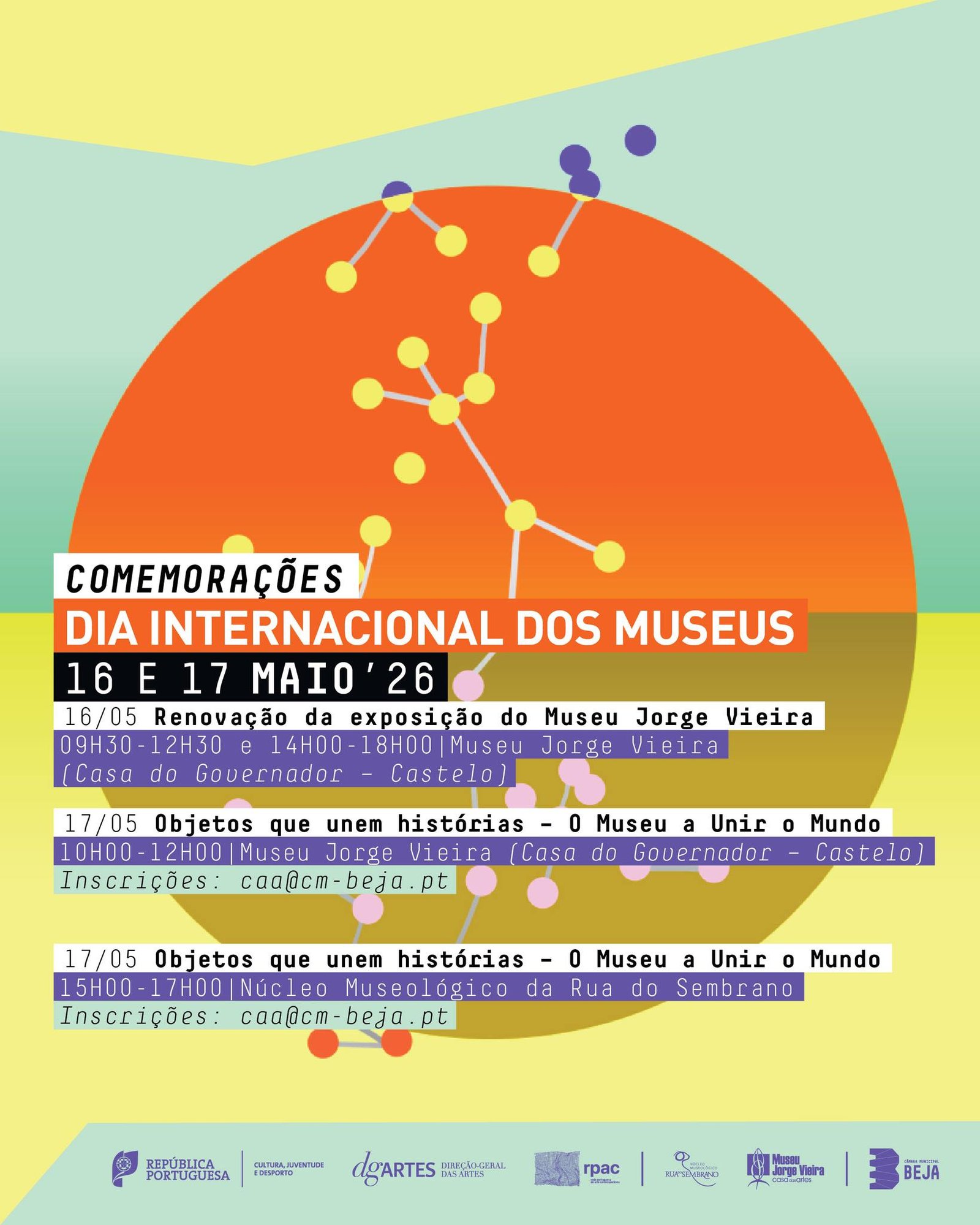 Beja celebra Dia Internacional dos Museus com iniciativas dedicadas ao património e à cultura