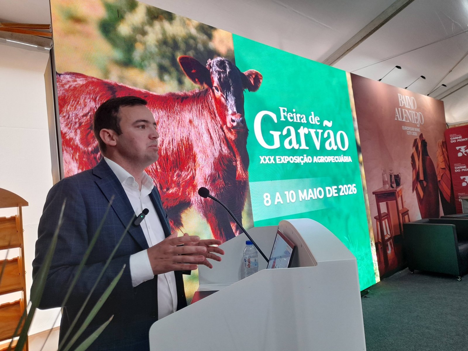 A Feira de Garvão “é um motivo de orgulho para todos do ouriquenses” diz Marcelo Guerreiro