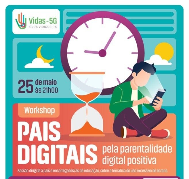 Vidigueira promove iniciativa sobre parentalidade e bem-estar digital para famílias e estudantes