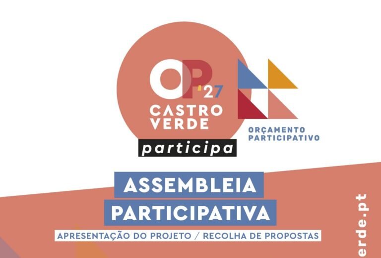 São Marcos da Ataboeira recebe hoje Assembleia Participativa do OP 2027