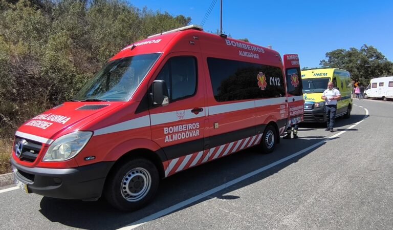 Almodôvar: Despiste de motociclo causou um ferido