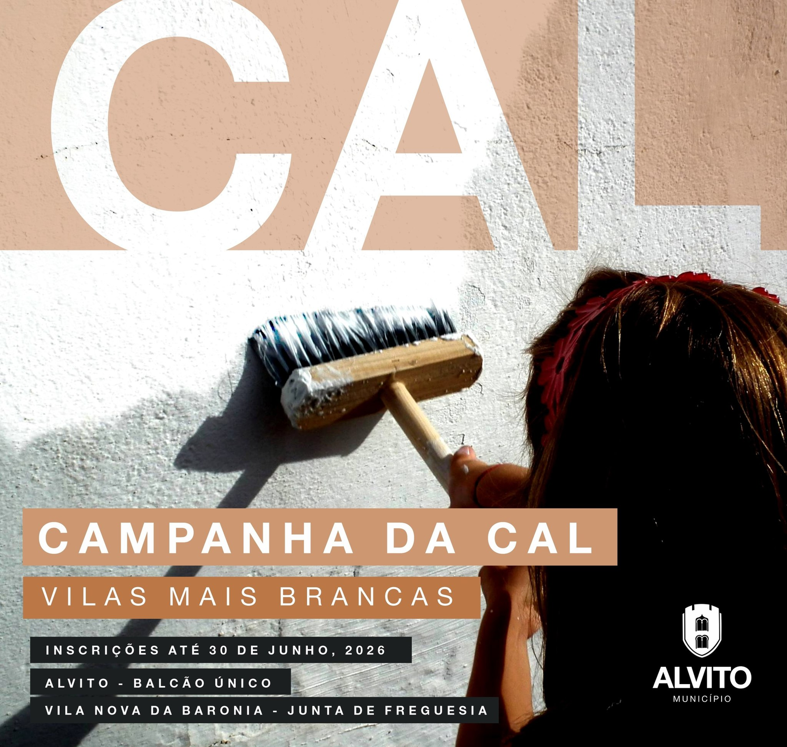 Município de Alvito promove campanha de distribuição gratuita de cal em julho