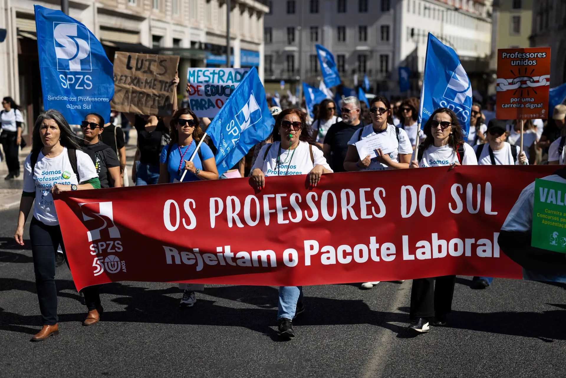Sindicato dos Professores da Zona Sul defende mobilização nacional contra Pacote Laboral