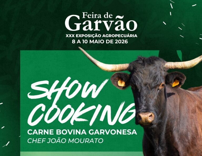 Feira de Garvão destaca carne bovina garvonesa com show cooking esta sexta-feira