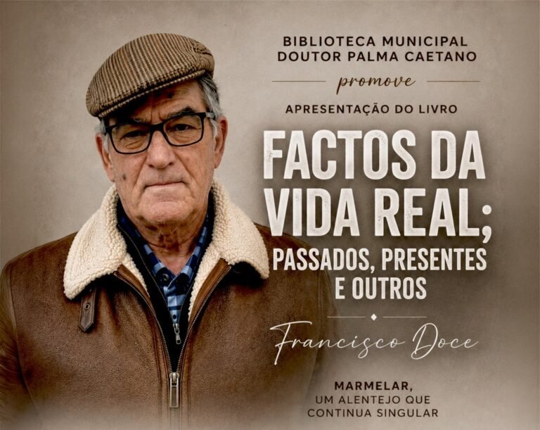 Vidigueira: Marmelar recebe apresentação do livro “Factos da Vida Real, Passados, Presentes e Outros” no Dia de Portugal