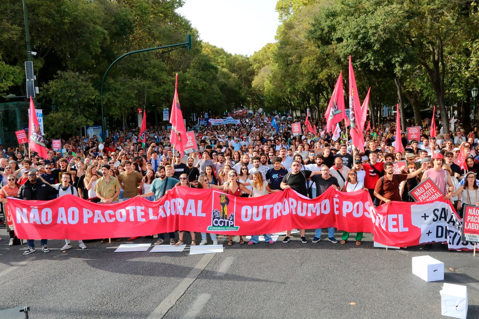 Greve geral desta quarta-feira contesta pacote laboral do Governo