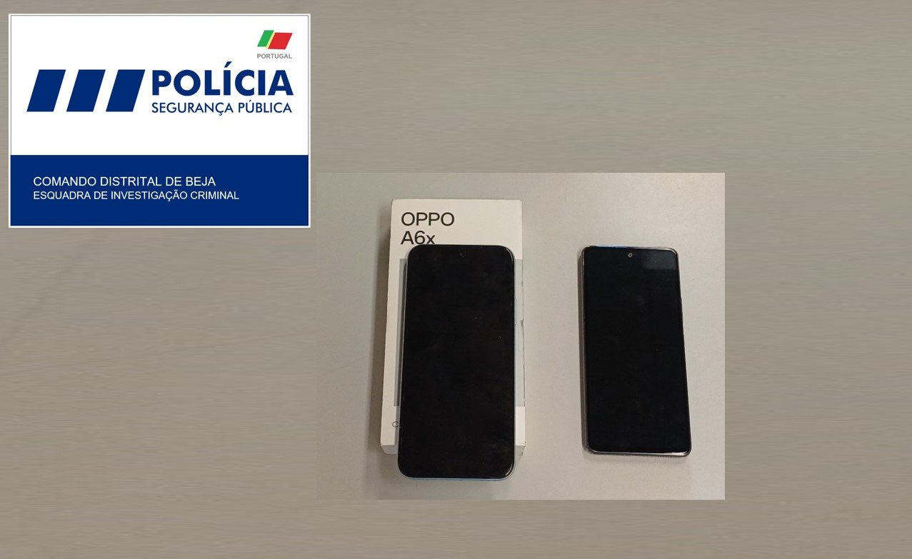 PSP identifica três suspeitos por furto em viatura e recetação em Beja