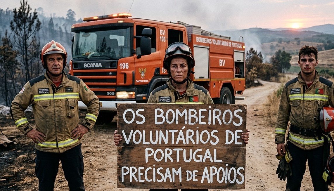 Quando os bombeiros “precisam de caridades para sobreviver algo de grave se passa” diz a FABDB
