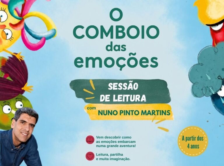 “Comboio das Emoções” chega à Biblioteca Municipal de Almodôvar com sessão de leitura para crianças