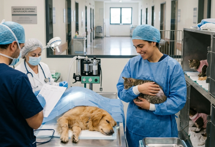estrelização animais castrense