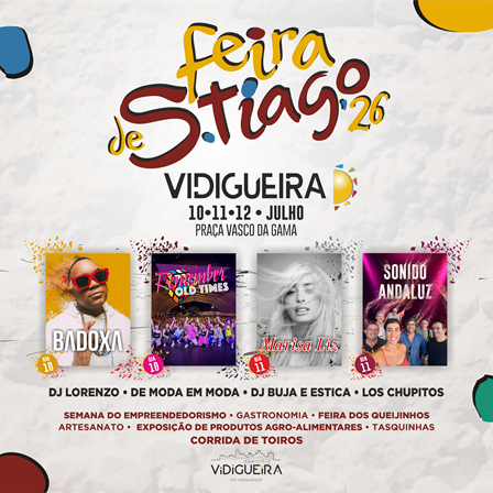 Feira de S. Tiago regressa à Vidigueira de 10 a 12 de julho de 2026